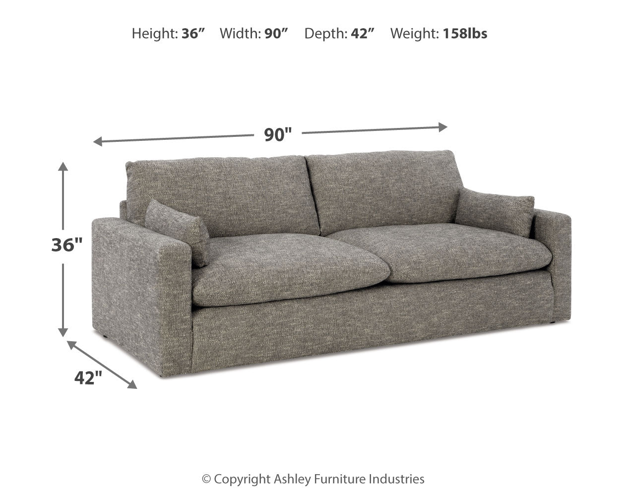 Dramatic Sofa, Loveseat, Oversized Chair and Ottoman