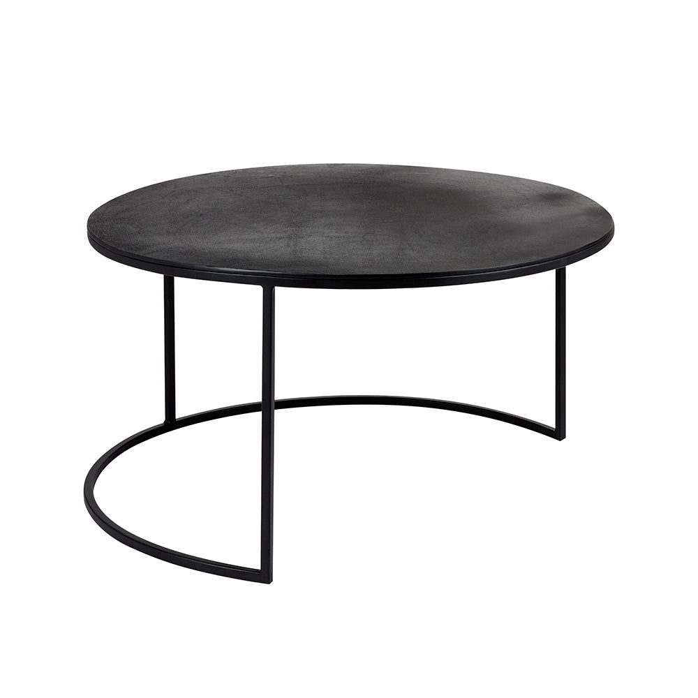 Iron Round Tables: Black