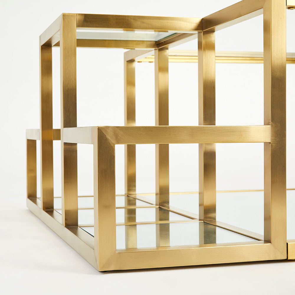 Elmore Coffee Table: Gold