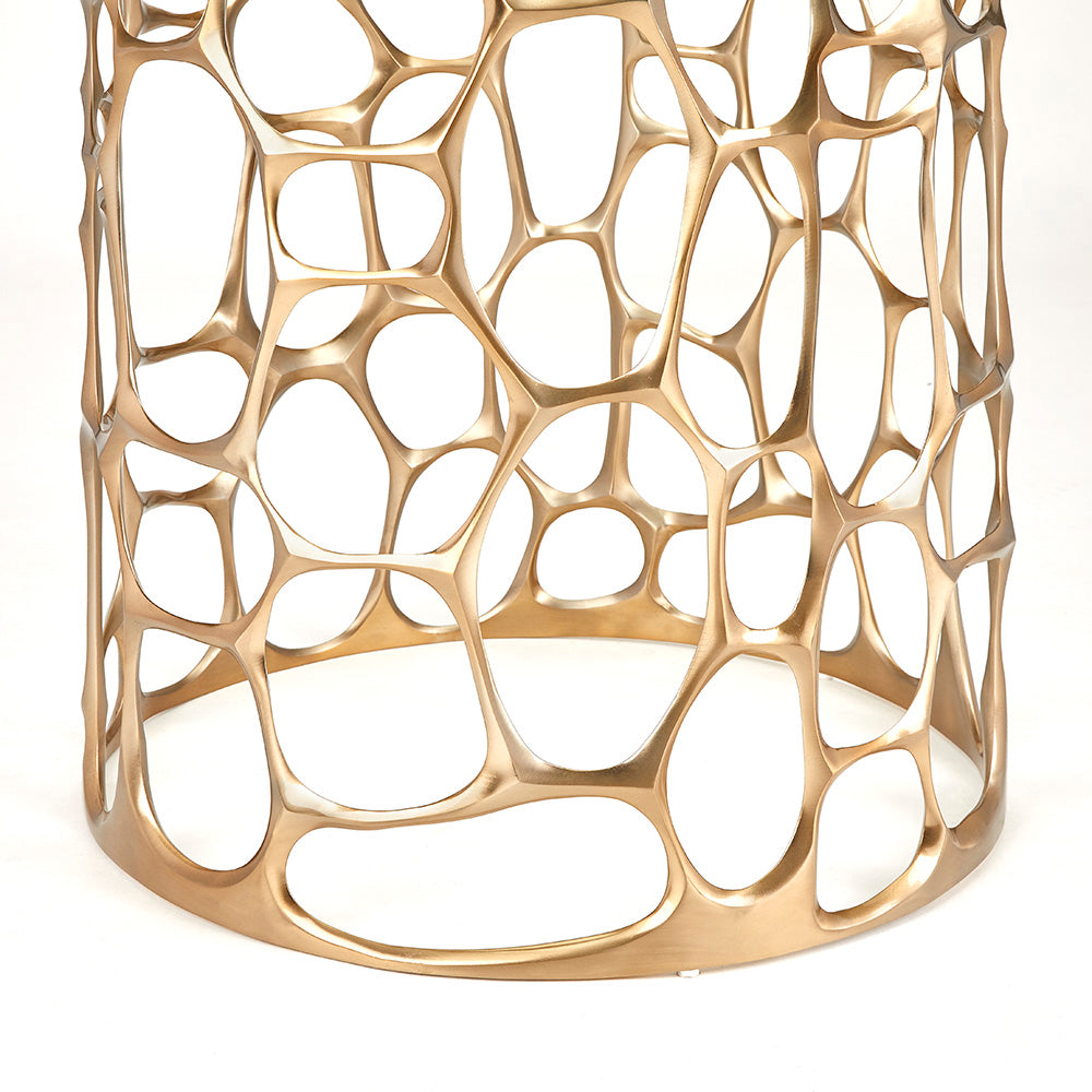 Mario Dining Table: Gold