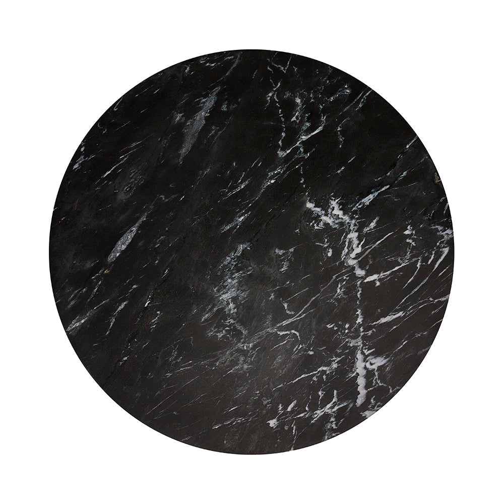 Kyros Marble Coffee Table: Black