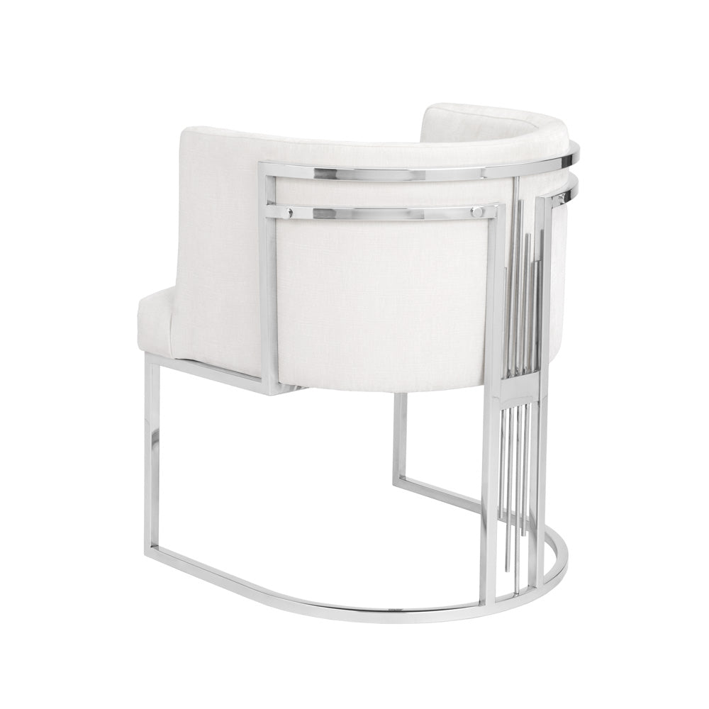 Theo Chair: Contesssa Vanilla Fabric