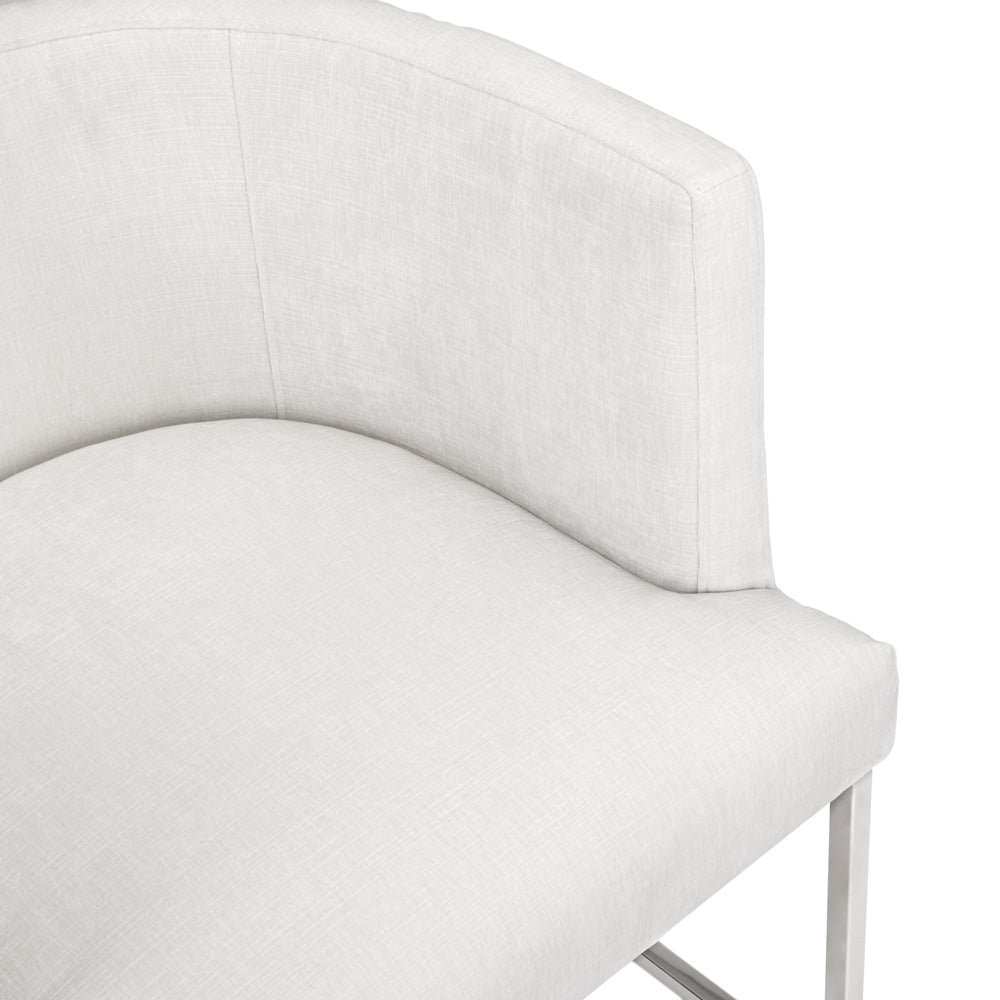 Theo Chair: Contesssa Vanilla Fabric