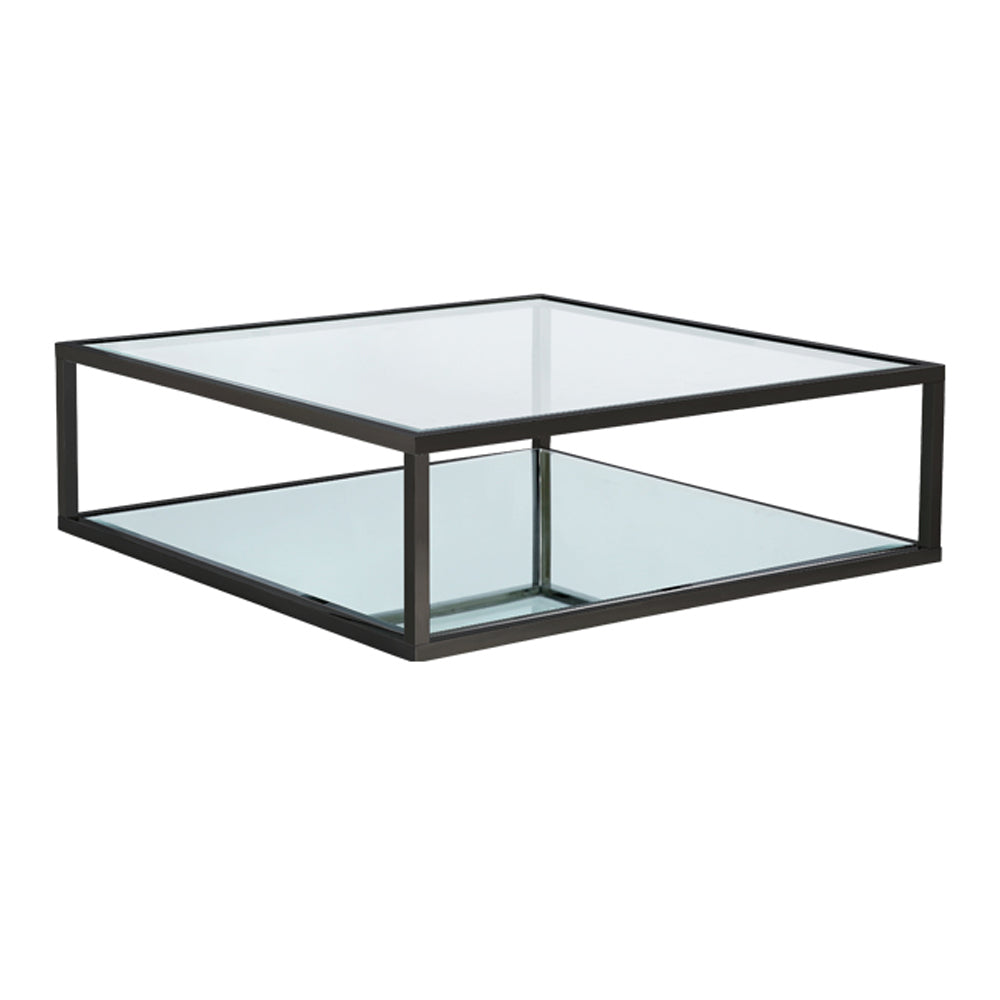 Caspian Square Coffee Table: Black