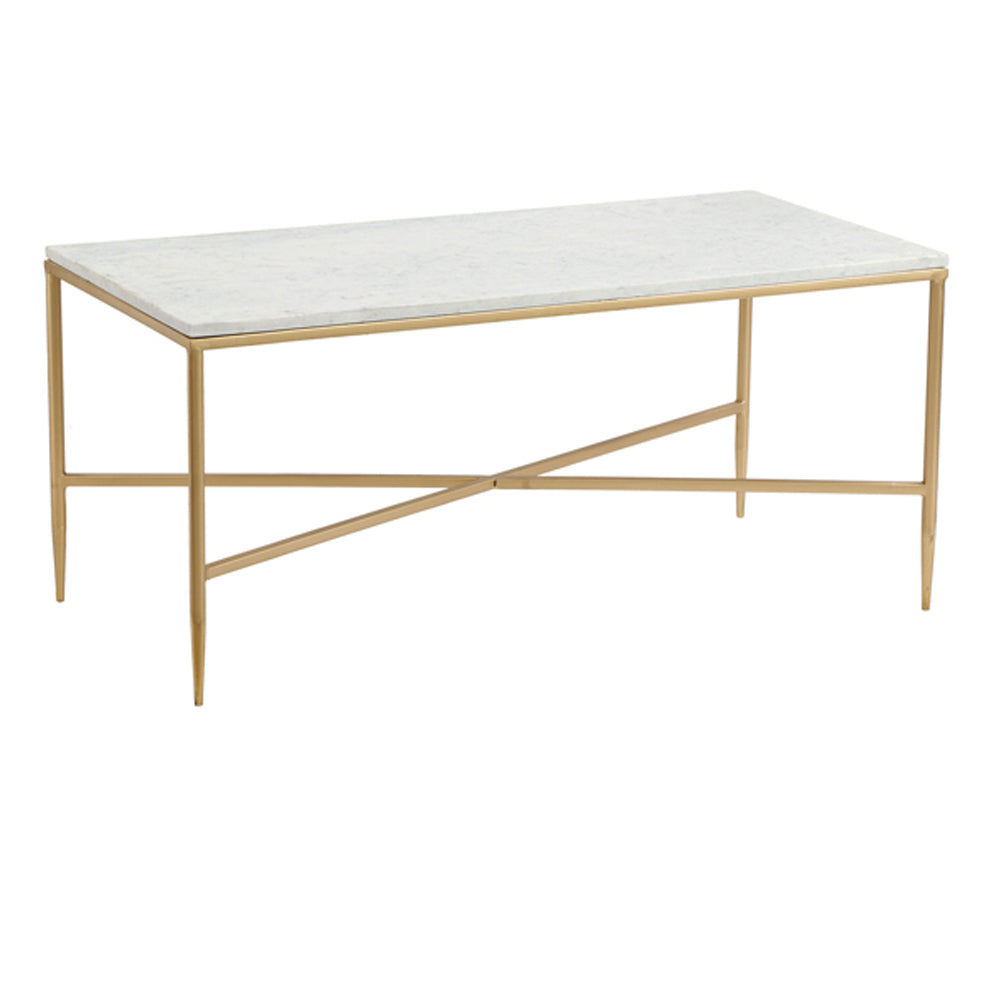Herbert Coffee Table: Gold