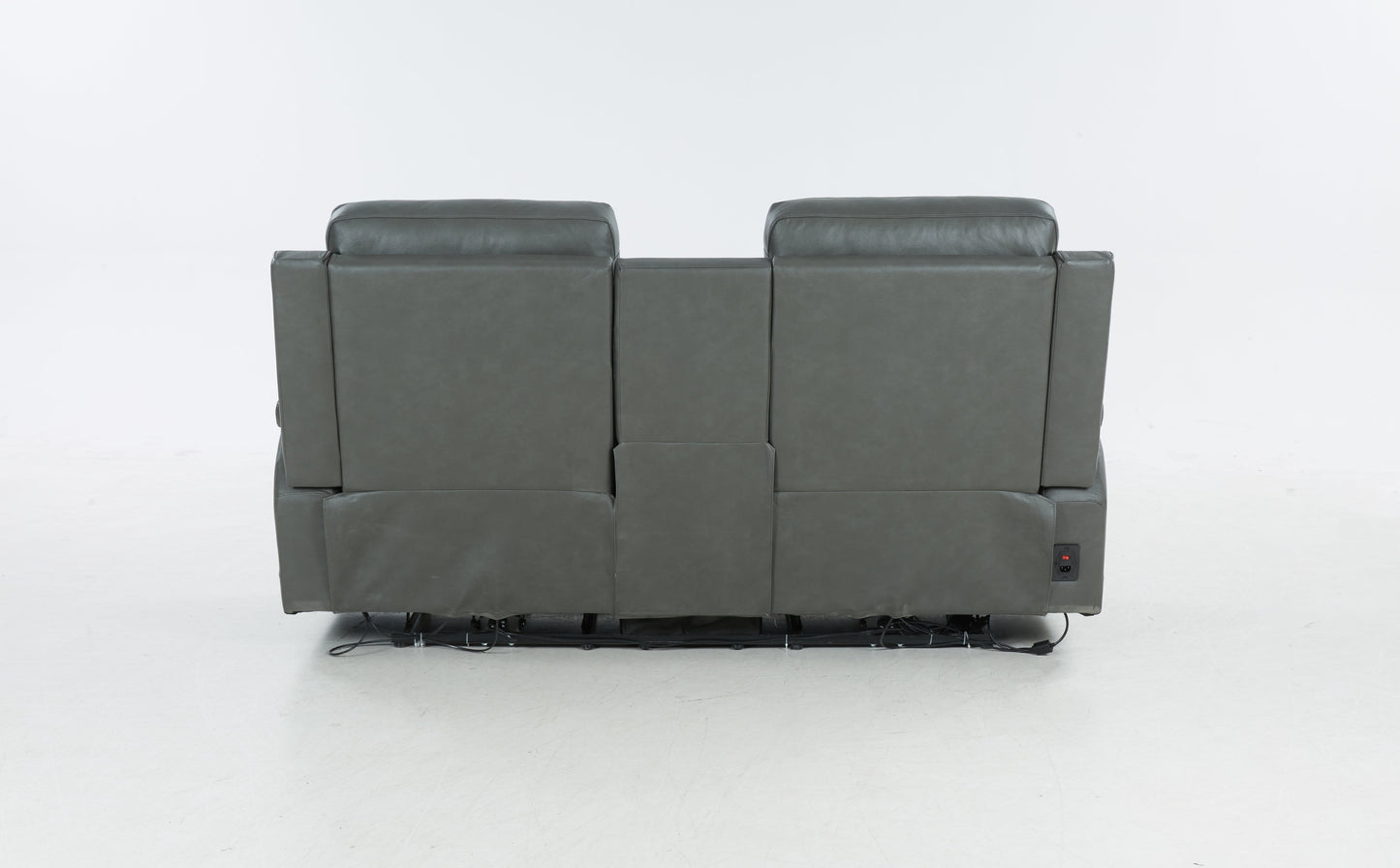 Masher Power Reclining Loveseat with Console and Lumbar
