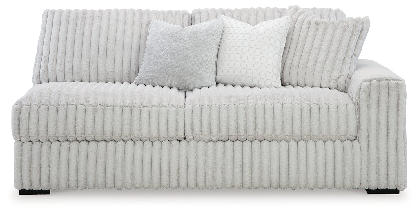 Stupendous 3-Piece Sectional and Ottoman