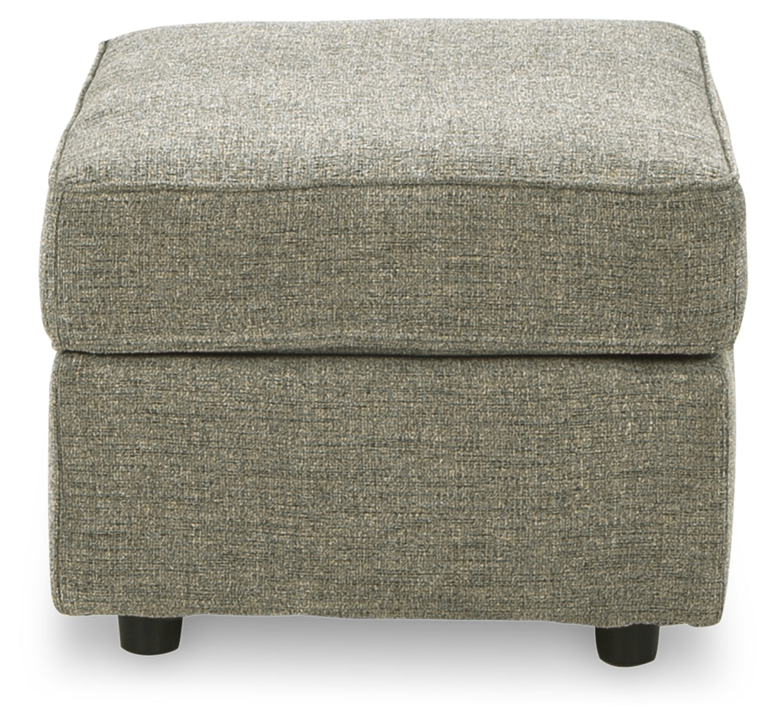 Cascilla Sofa Chaise and Ottoman