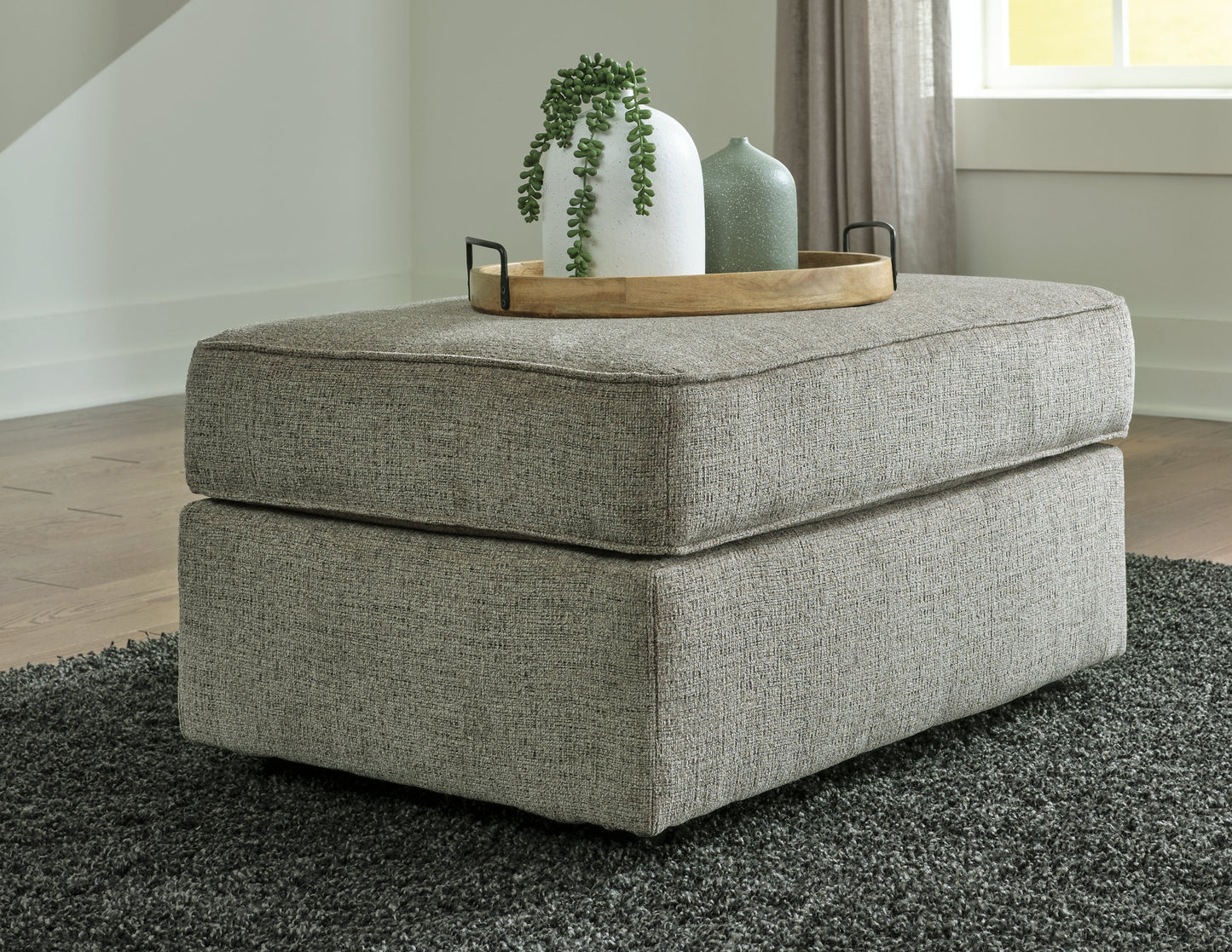 Cascilla Sofa Chaise and Ottoman