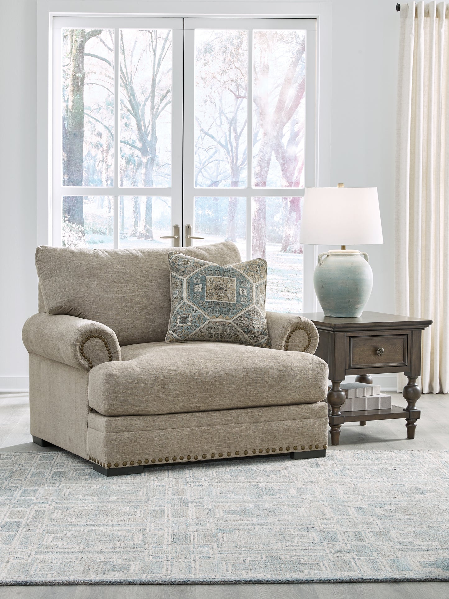 Galemore Sofa, Loveseat, Oversized Chair and Ottoman