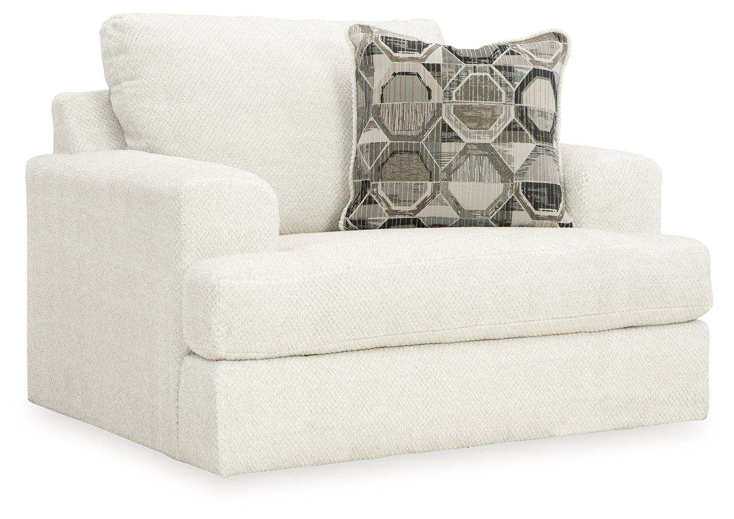 Karinne Loveseat, Oversized Chair and Accent Ottoman