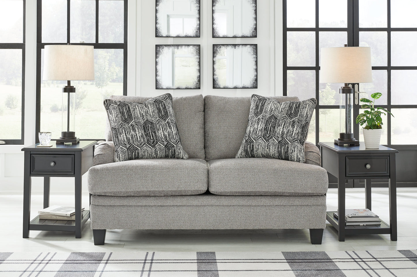 Davinca Sofa, Loveseat, Oversized Chair and Ottoman