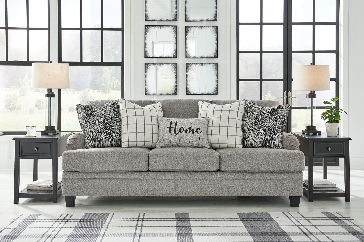 Davinca Sofa, Loveseat, Oversized Chair and Ottoman