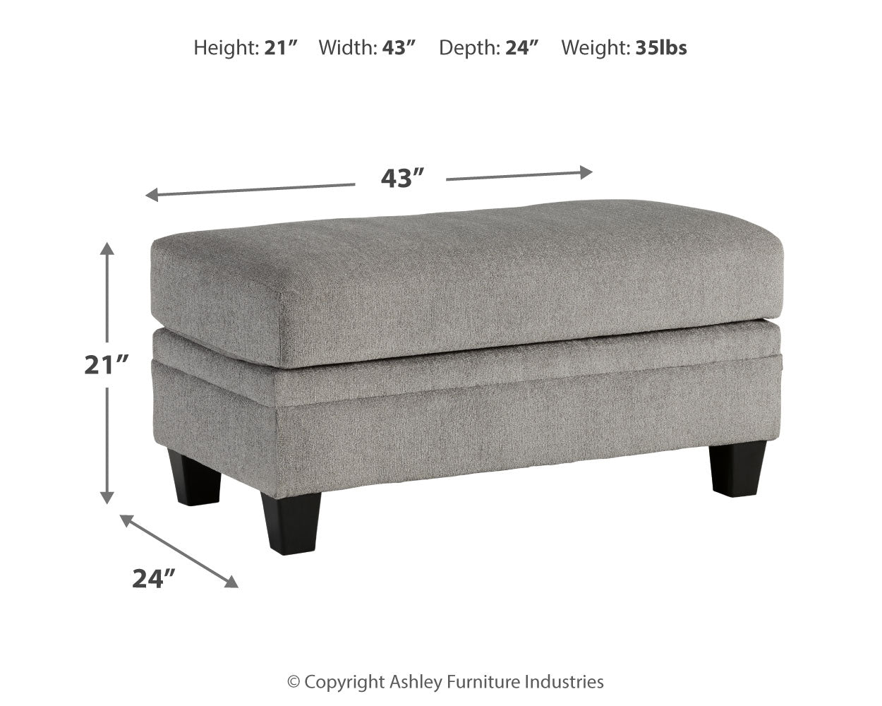 Davinca Sofa, Loveseat, Oversized Chair and Ottoman