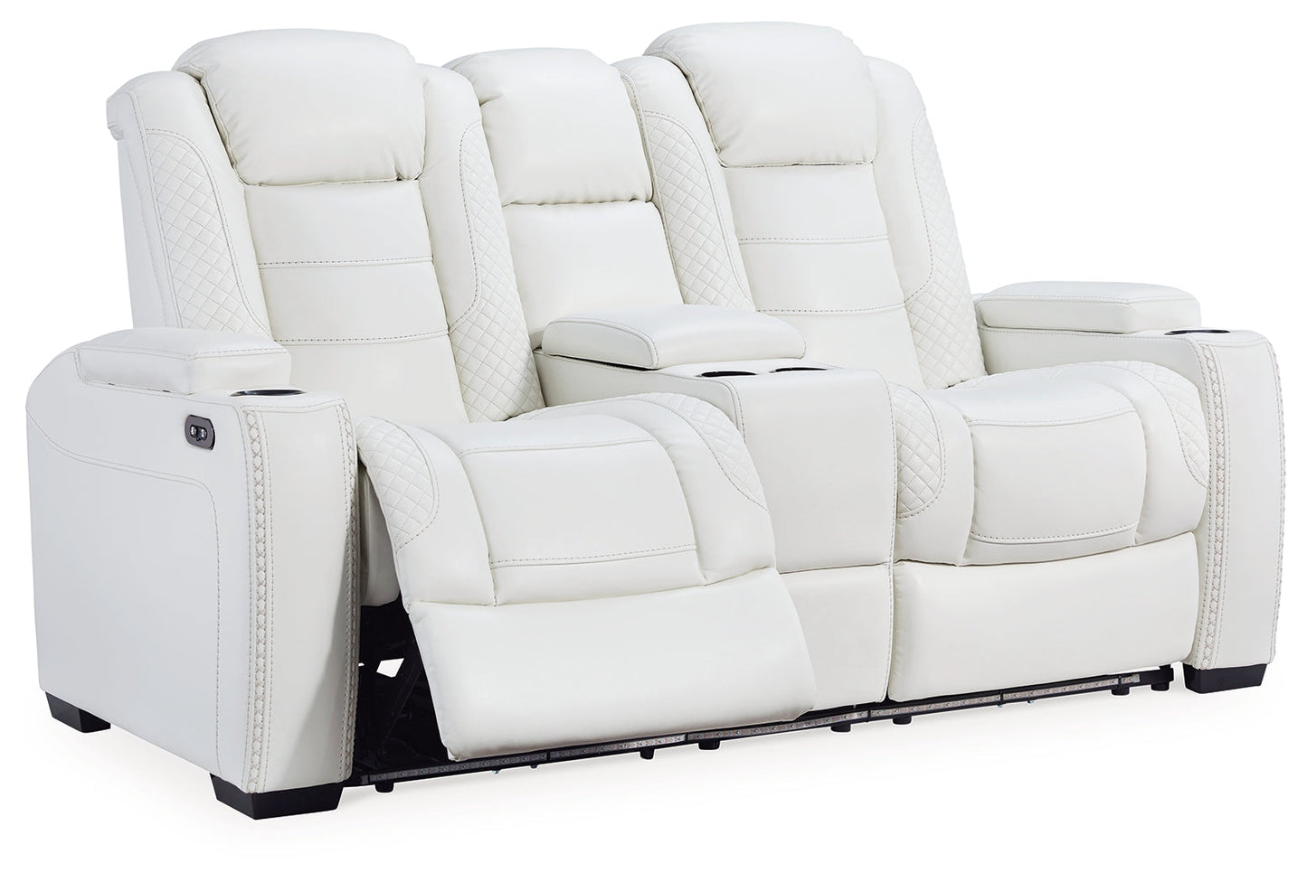 Party Time Power Reclining Sofa and Loveseat with Power Recliner