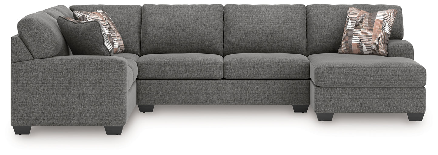 Newellen 3-Piece Sectional with Chaise