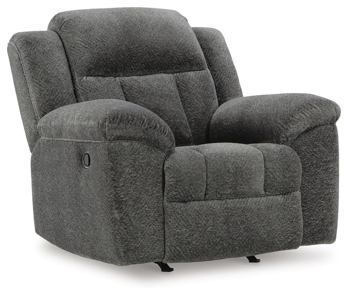 Frohn - Rocker Recliner - Graphite - Fabric