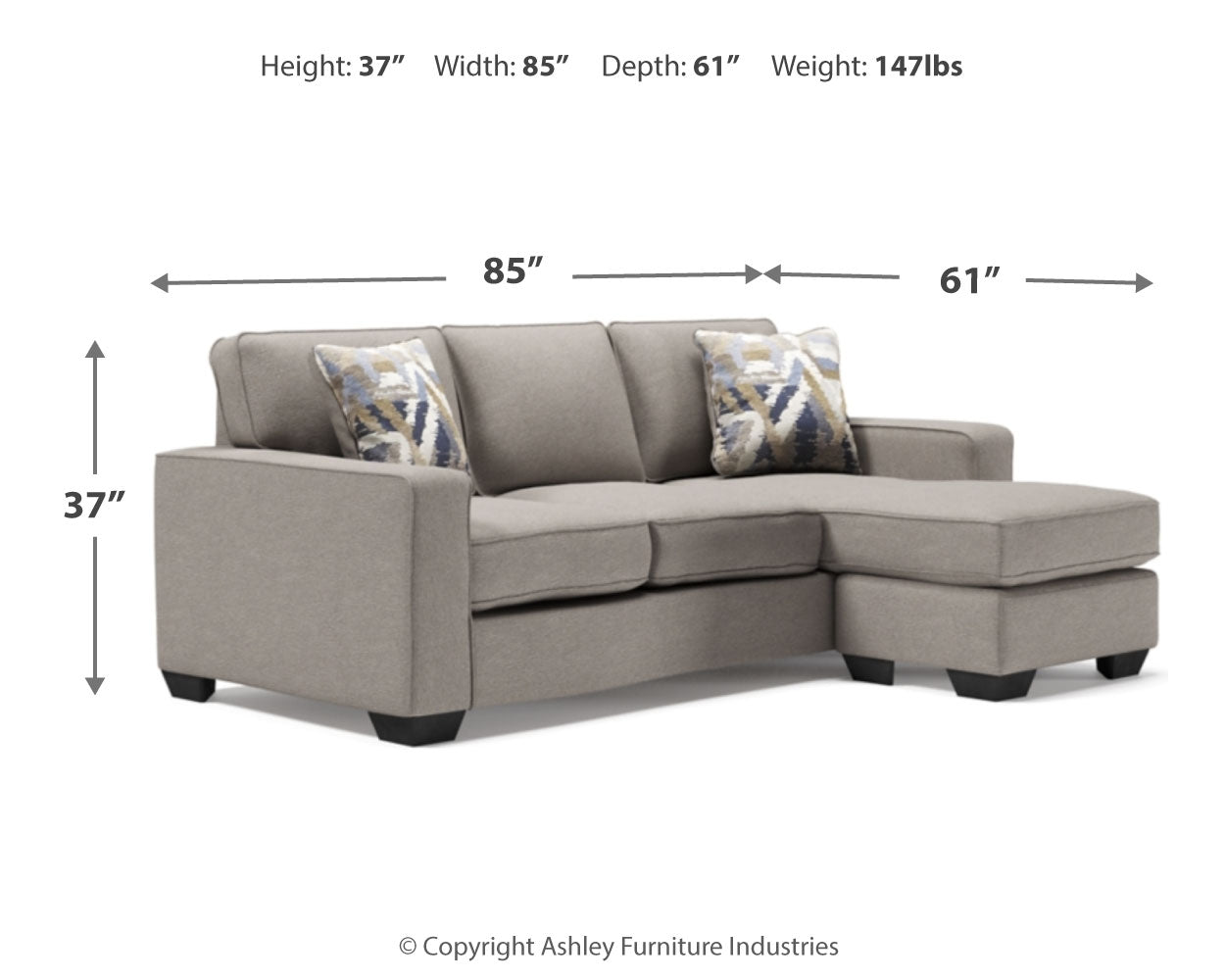 Greaves Sofa Chaise and Chair