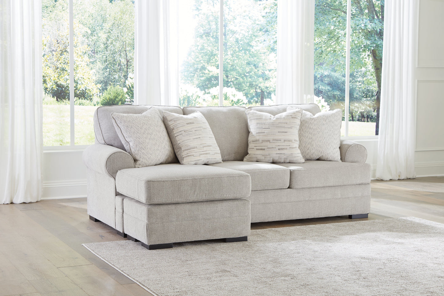 Eastonbridge Sofa Chaise and Oversized Chair
