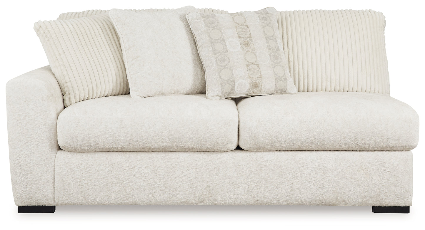 Chessington 4-Piece Sectional and Oversized Accent Ottoman