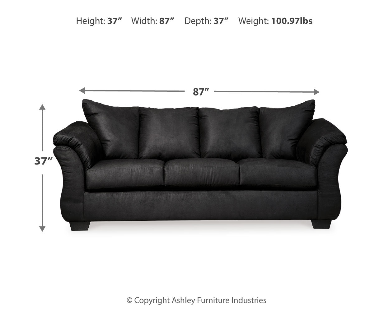 Darcy Sofa and Recliner