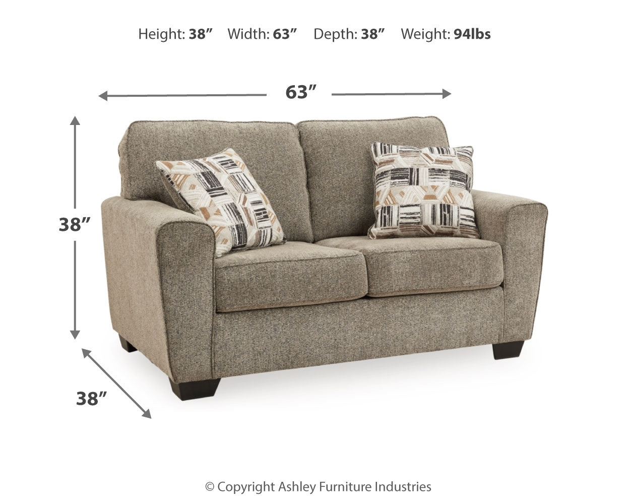McCluer Sofa, Loveseat and Chair