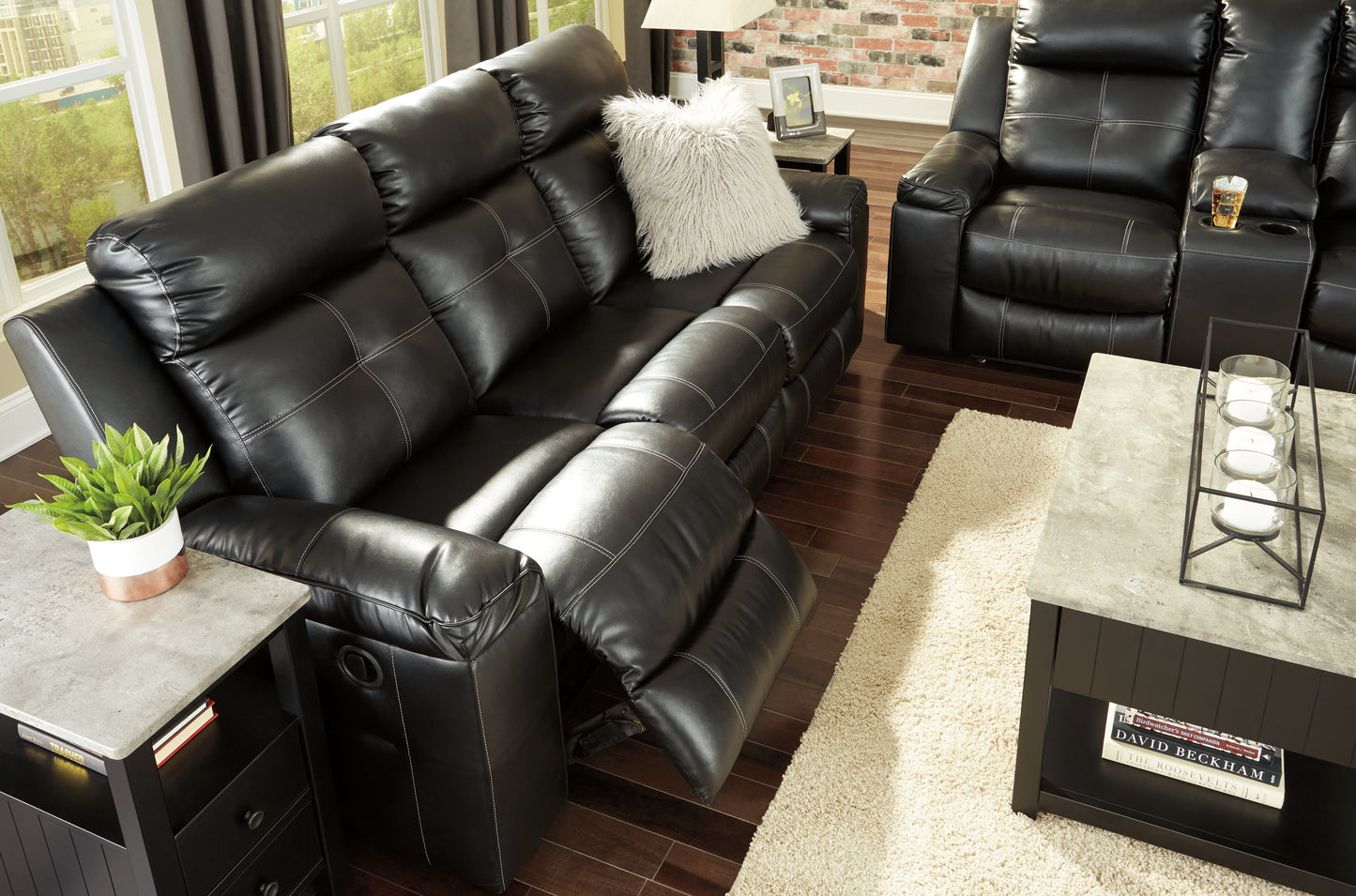 Kempten Reclining Sofa and Loveseat