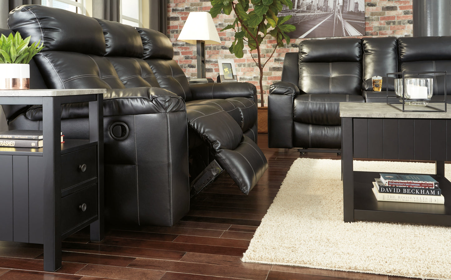Kempten Reclining Sofa and Loveseat