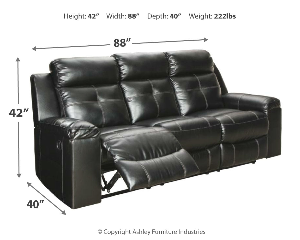 Kempten Reclining Sofa and Loveseat