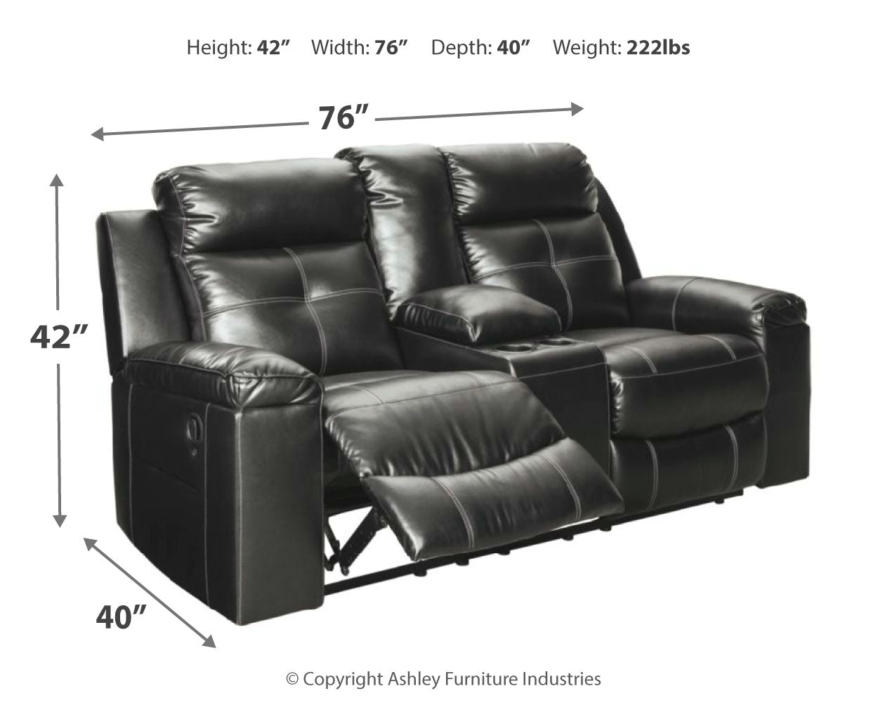 Kempten Reclining Sofa and Loveseat