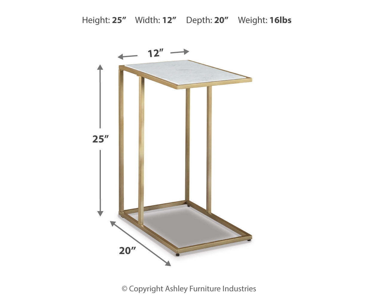 Lanport Accent Table