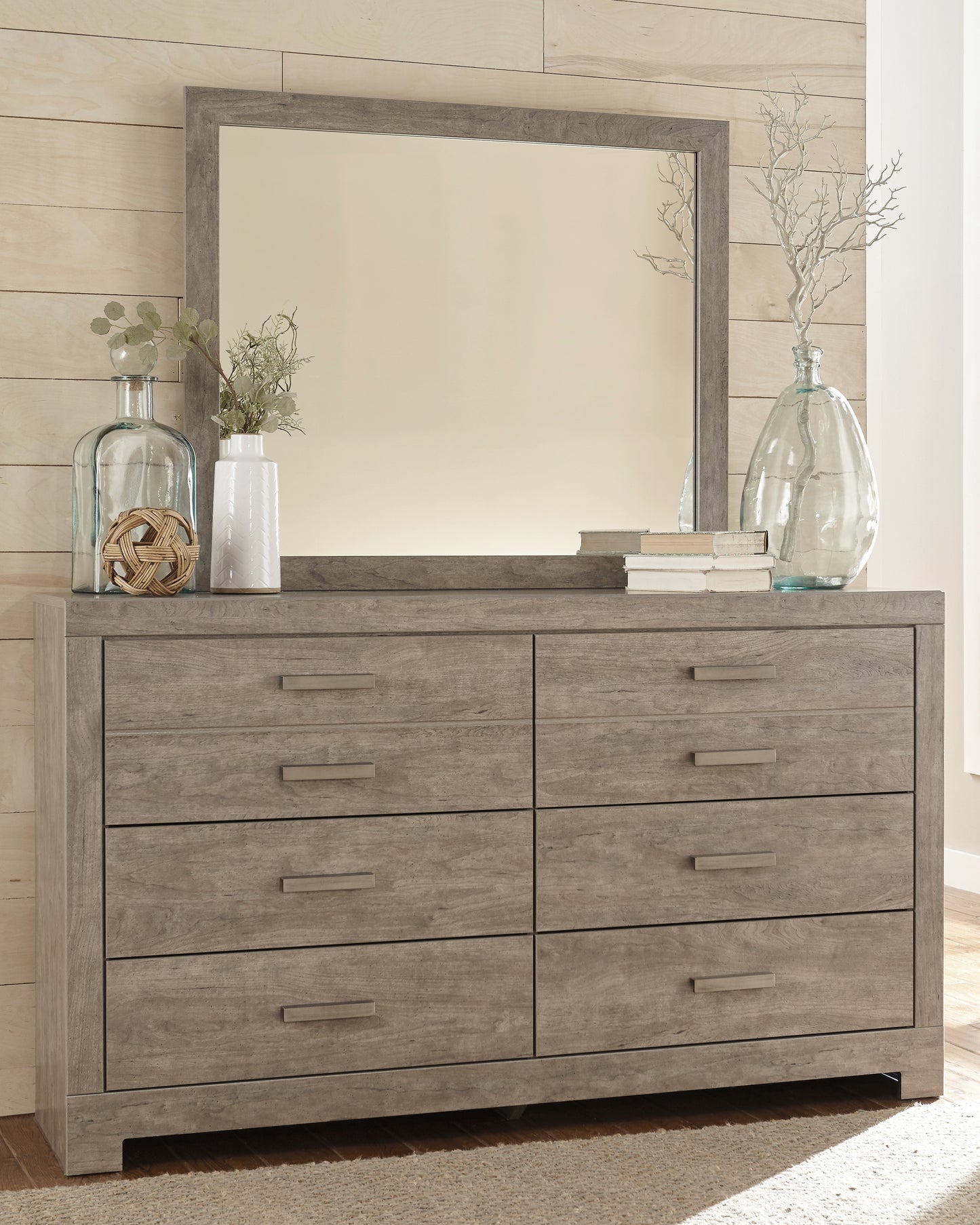 Culverbach King Panel Bed, Dresser, Mirror and Chest