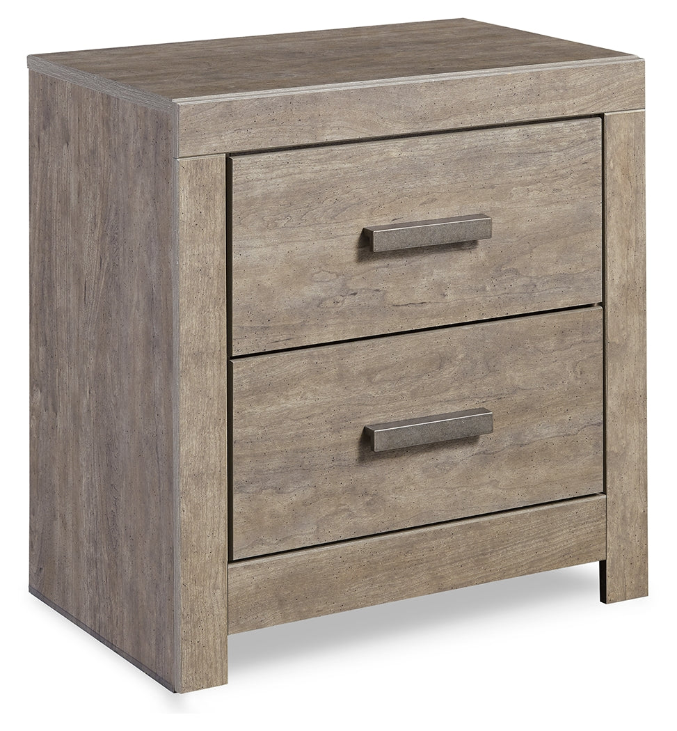 Culverbach Full Panel Bed with Chest of Drawers and Nightstand