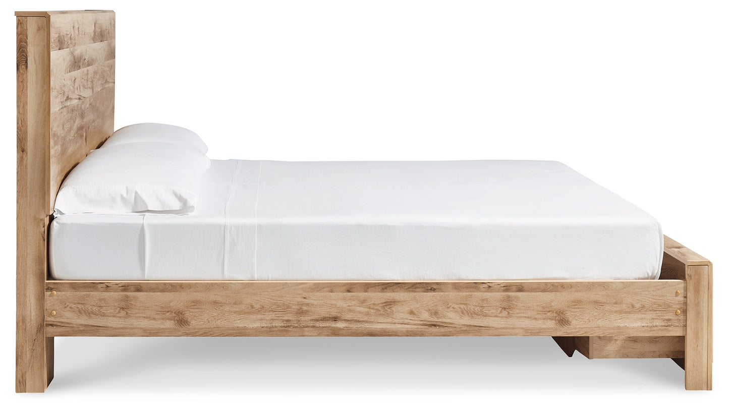 Hyanna King Panel Storage Bed, Dresser and 2 Nightstands