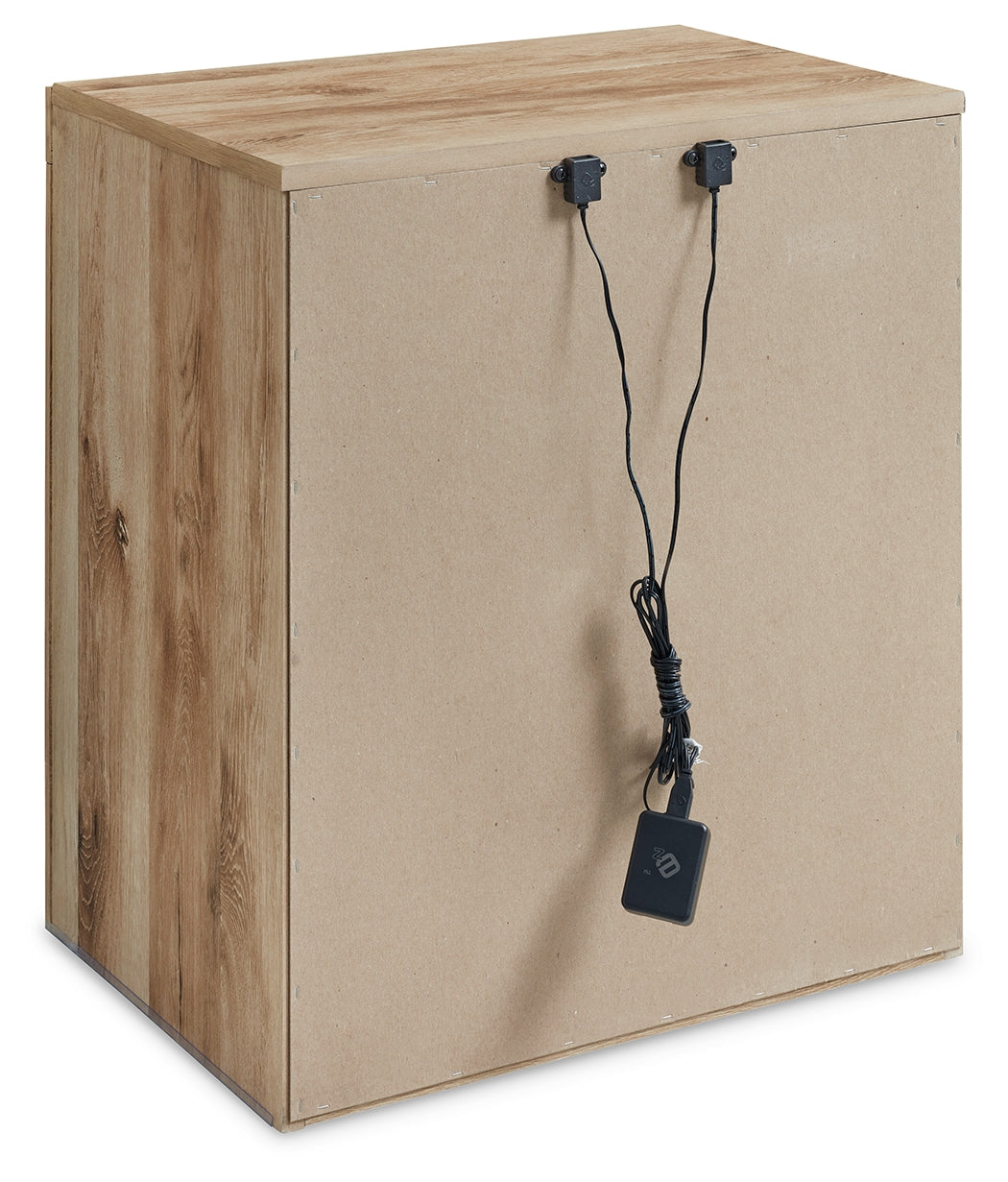 Hyanna King Panel Storage Bed, Dresser and 2 Nightstands