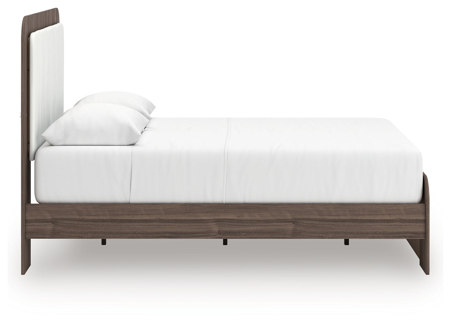 Kendanport Queen Upholstered Bed, Dresser, Mirror and Nightstand