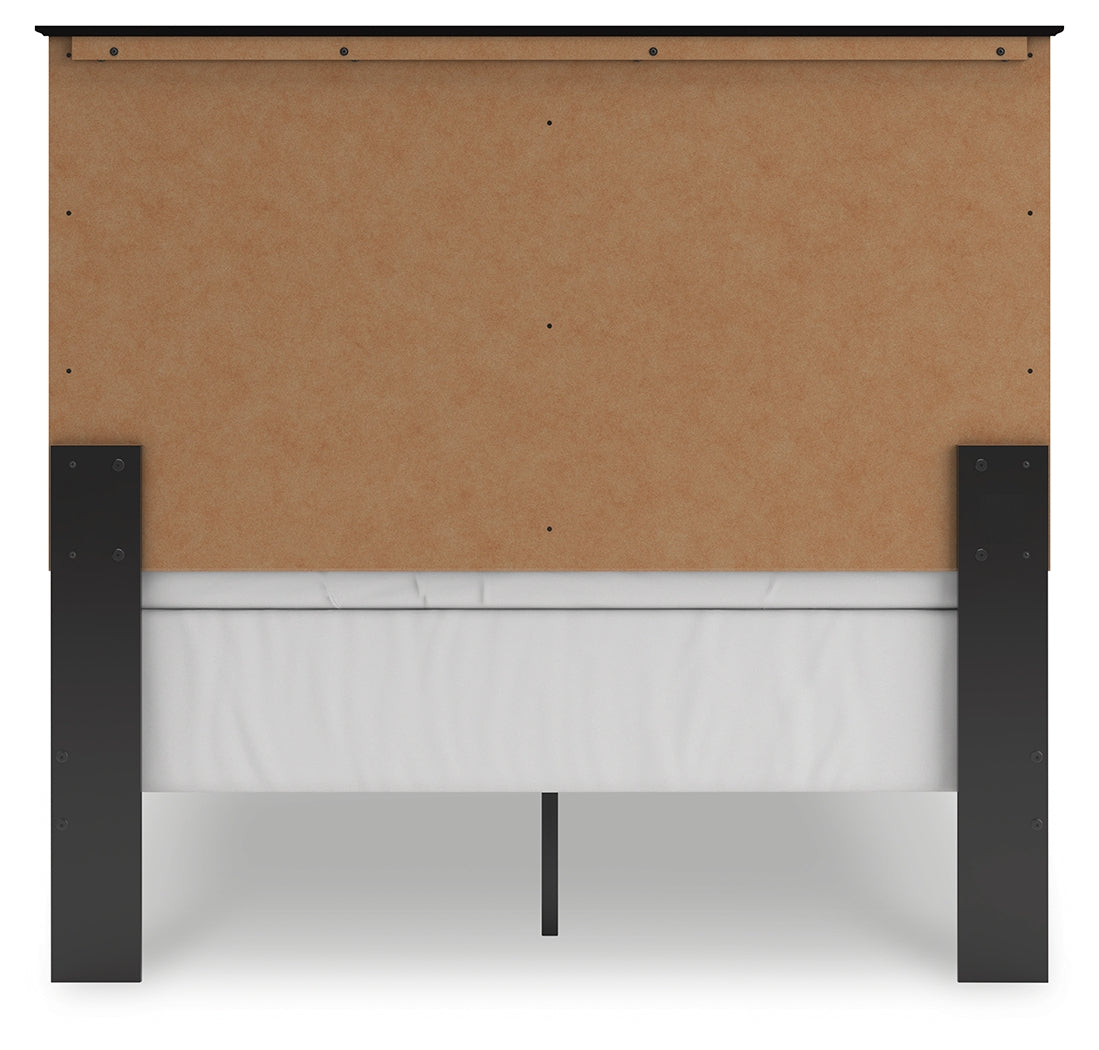 Maribel Full Panel Bed, Dresser and Mirror