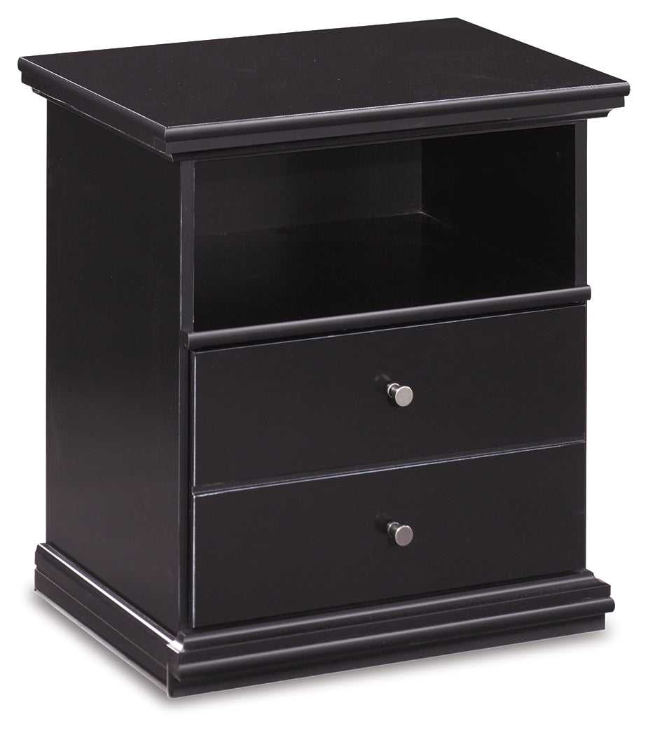 Maribel Twin Panel Headboard, Dresser, Mirror and Nightstand