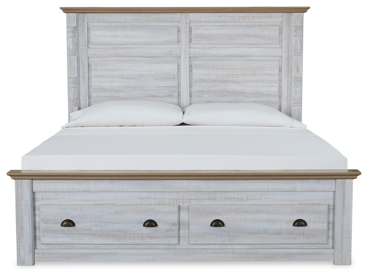 Haven Bay King Panel Storage Bed