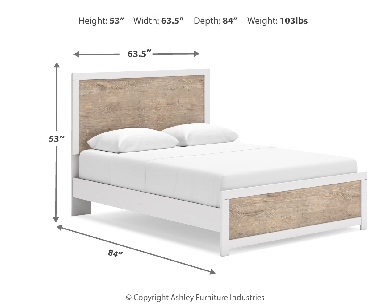Charbitt Queen Panel Bed