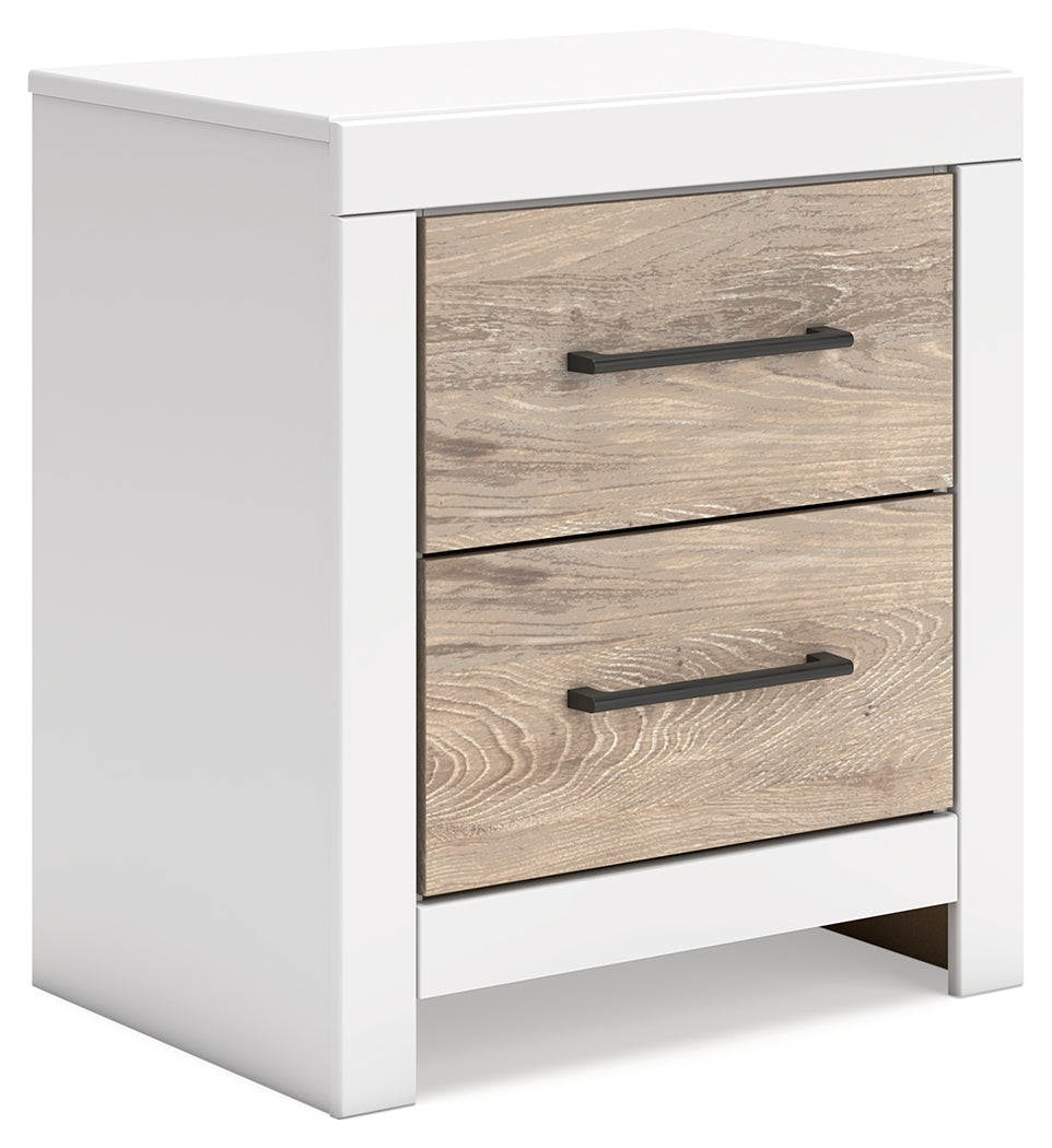 Charbitt Queen Panel Bed, Dresser, Mirror and Nightstand