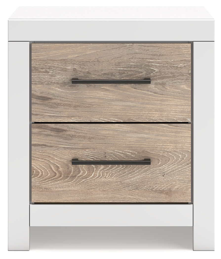 Charbitt Queen Panel Bed, Dresser, Mirror and Nightstand