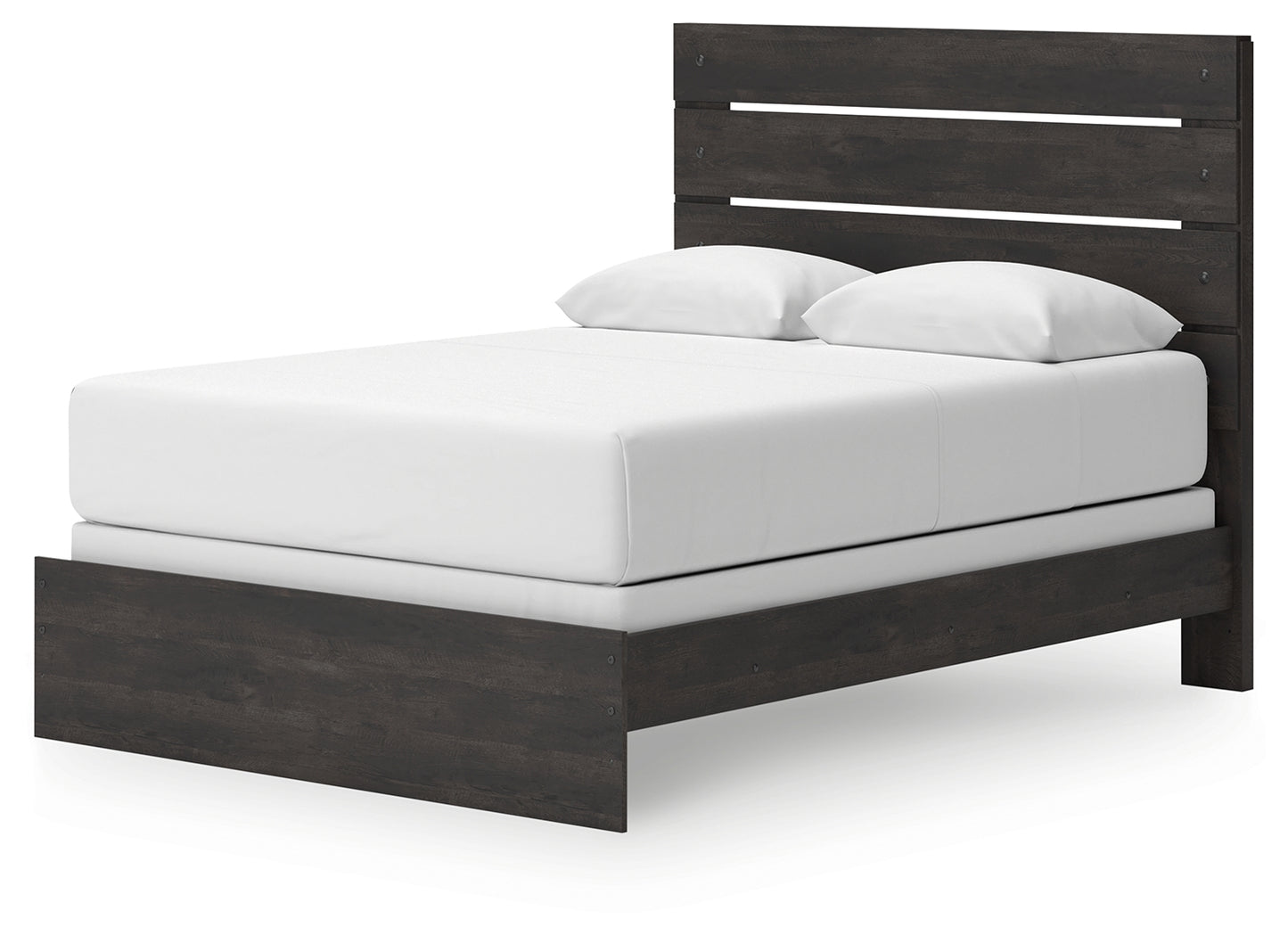 Hollivern Queen Panel Bed, Dresser, Mirror and Nightstand