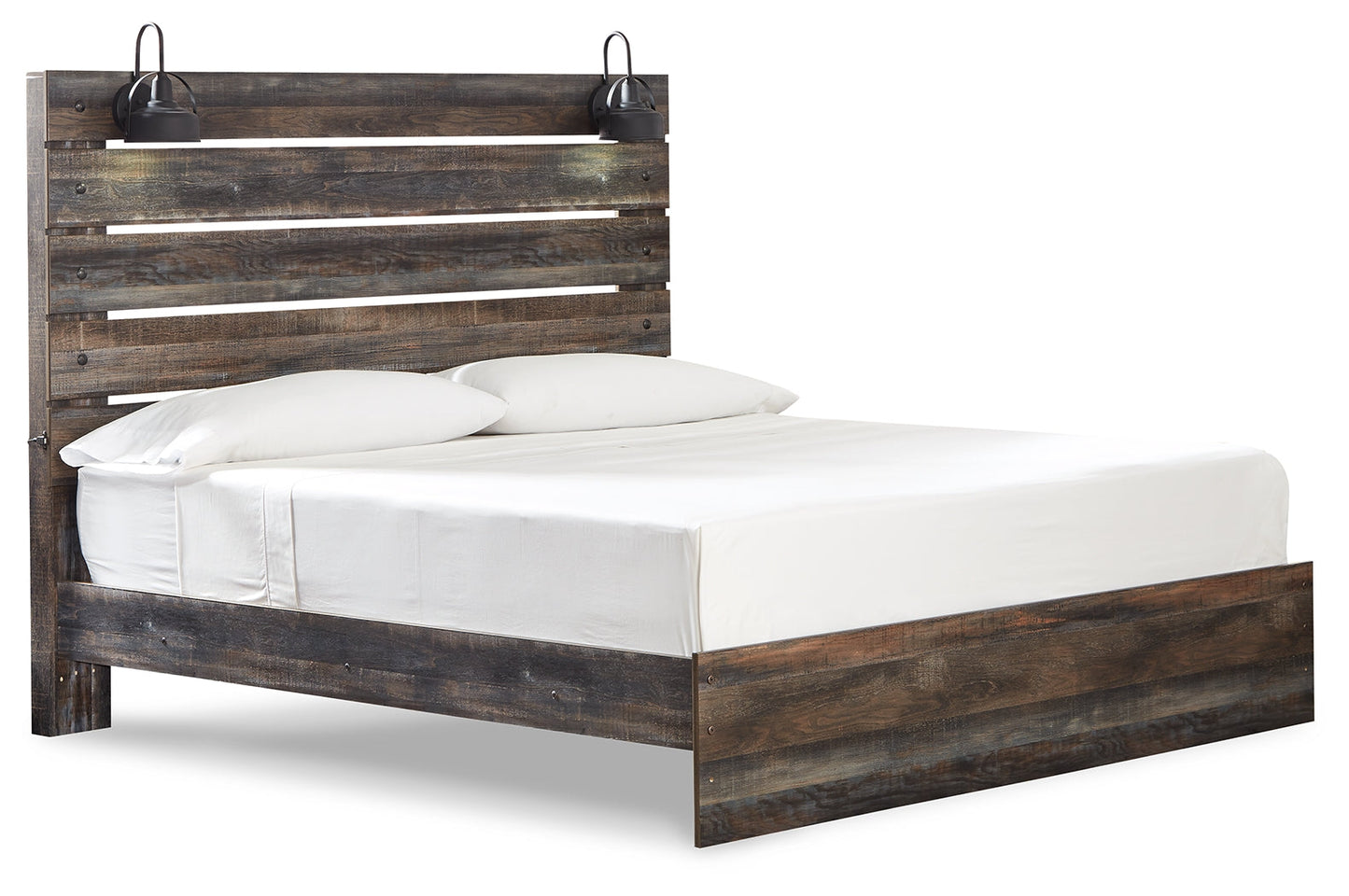 Drystan King Panel Bed, Dresser and Mirror