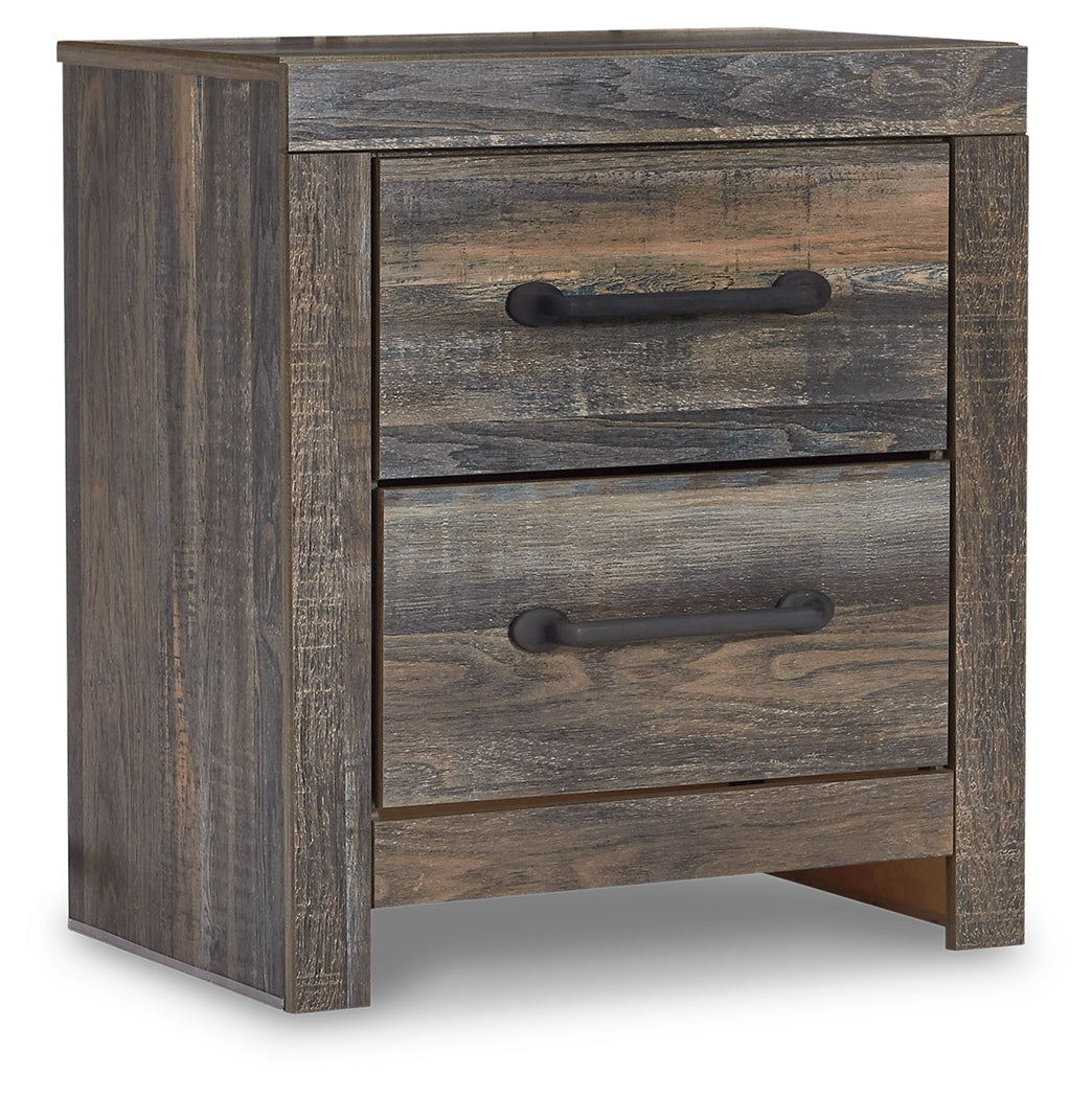 Drystan Queen Panel Bed, Dresser, Mirror and Nightstand