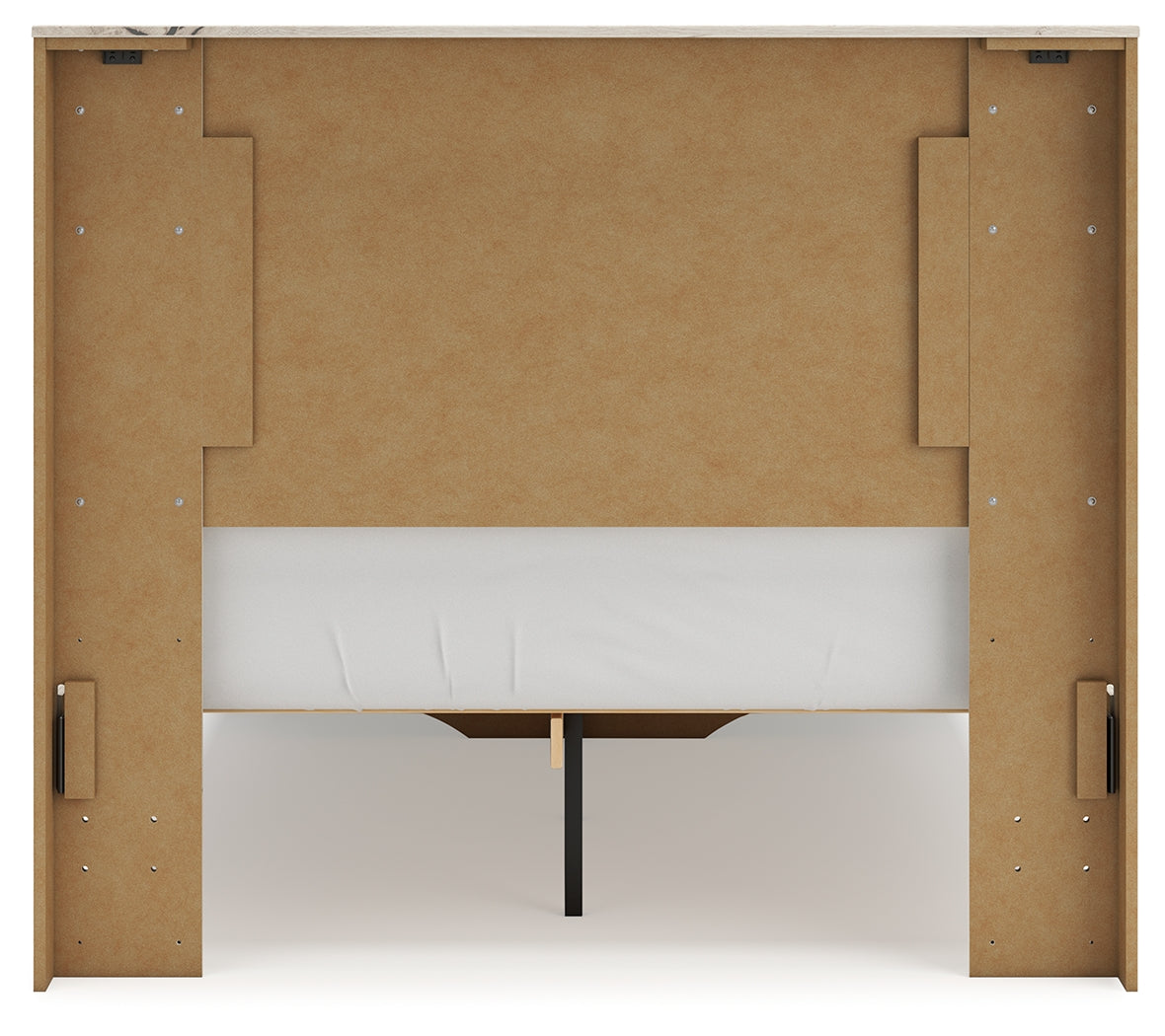 Lawroy Full Panel Storage Bed, Dresser, Mirror and Nightstand