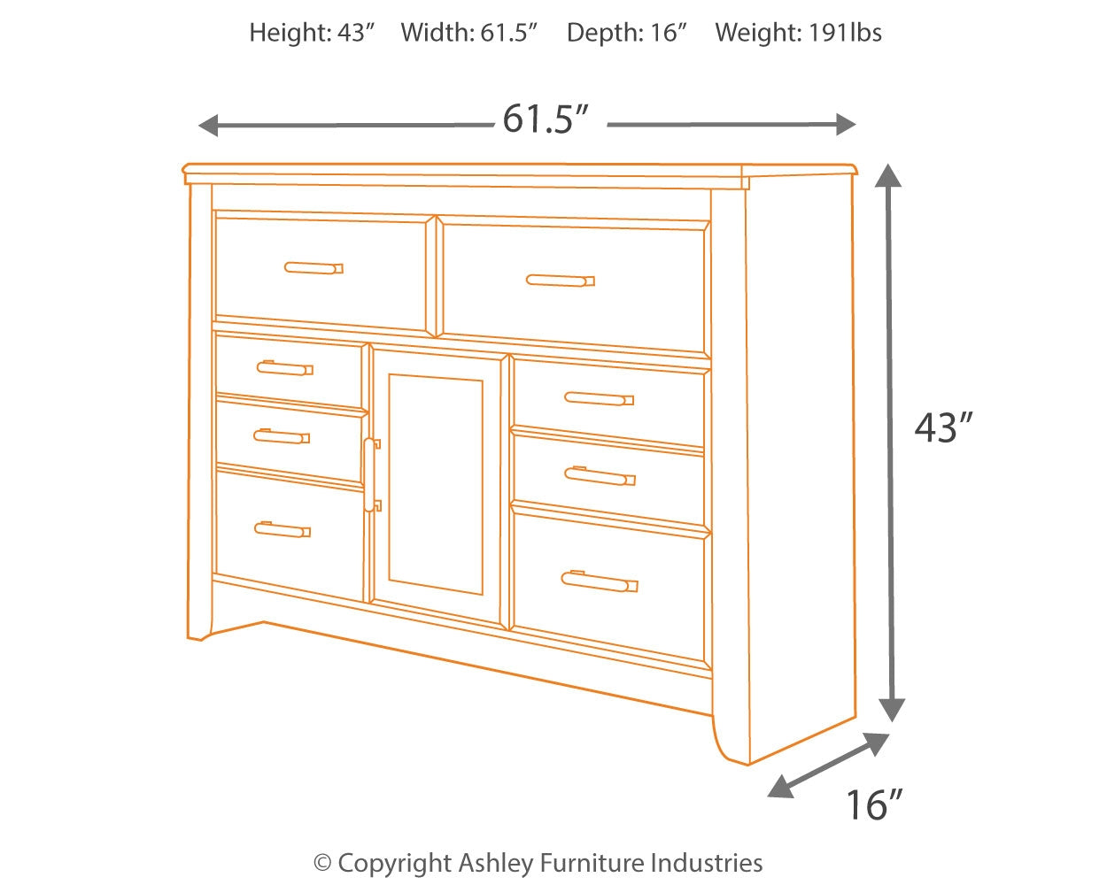 Juararo Dresser