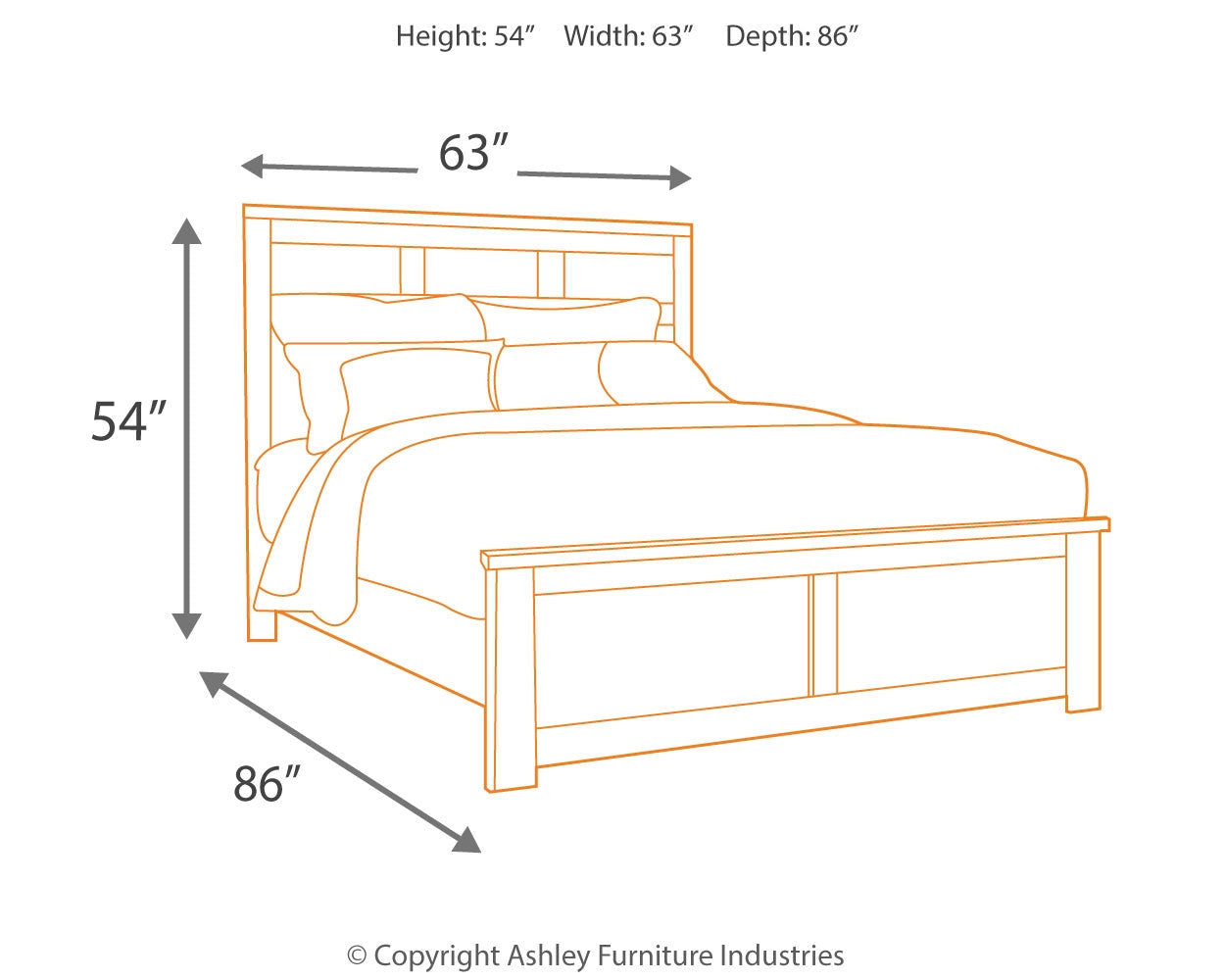 Juararo Queen Panel Bed, Dresser and Mirror