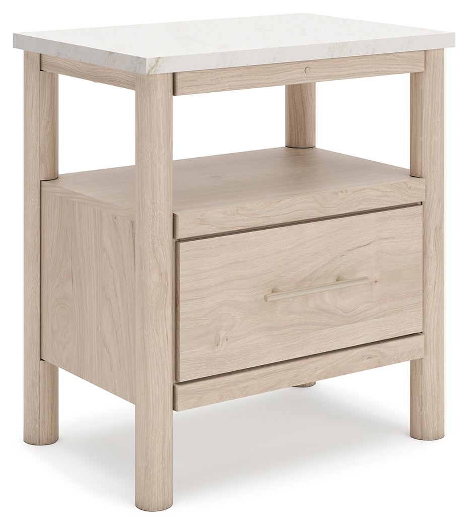 Cadmori Queen Panel Bed, Dresser, Mirror and Nightstand
