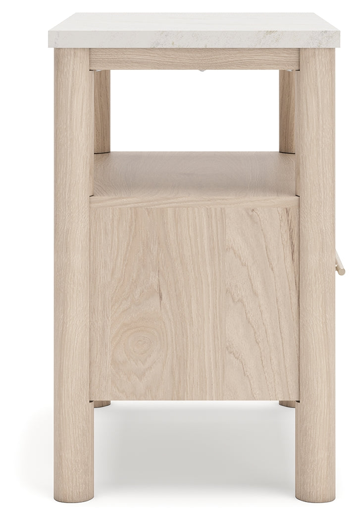 Cadmori Queen Panel Bed, Dresser, Mirror and Nightstand